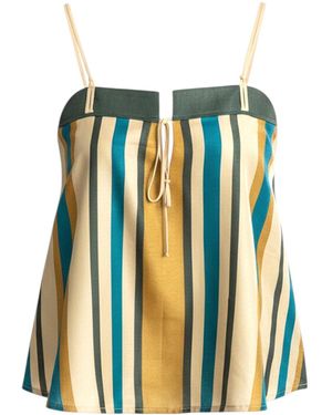 Stovaria Silk Cotton Cami Top - Green