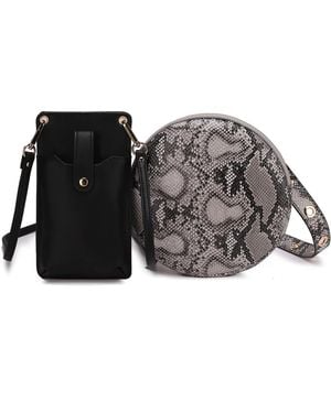 Mkf Collection - J'omor Hailey Phone Crossbody Bag - Black