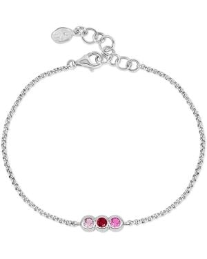 Dower & Hall Pinks Tutti Frutti Chain Bracelet - Metallic