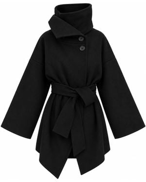 The Ethos Studio Nocturne Coat - Black