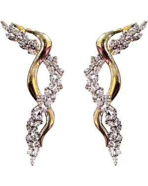 Eyeconic by Samar Ajram Leila Earrings - Metallic