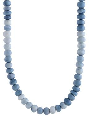 Kris Nations Opal Beaded Necklace - Blue