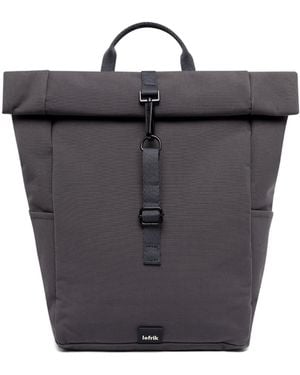 Lefrik Roll Mini Backpack Cement - Black