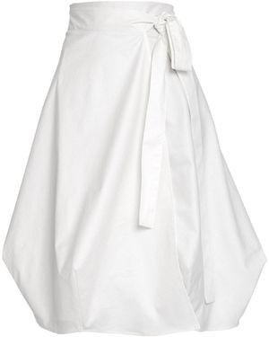 Bianca Popp Wrapped Skirt - White