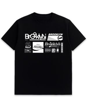 Éclectique Brooklyn Graphic T-Shirt - Black
