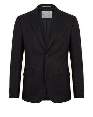 Ron Tomson Classic Notch Lapel Dinner Jacket - Black