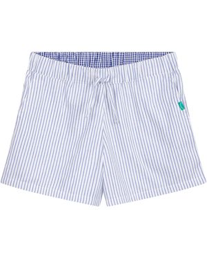 Lounge Monk Seal Short Shorts - Blue