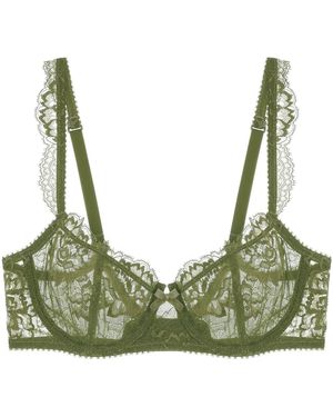 Journelle Isabel Balconette Bra Picholine - Green