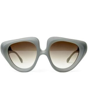 Loop and Egg Sunglasses L A G Three - Brown