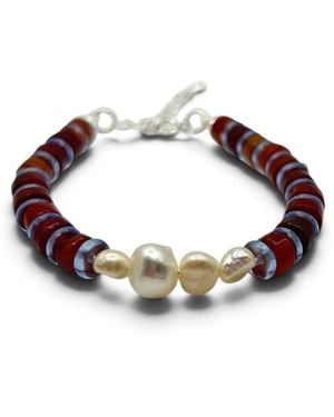 Skinny Mutt Agate Coast Bracelet - Brown