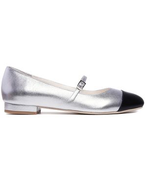 Ginissima Mimi Round Toe Mary-Jane - White