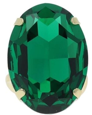 Otazu Eva Oval Ring Majestic - Green
