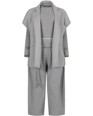Clothes by Locker Room Oversized Three-Piece Set - Grey