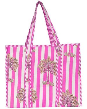 Conscious Yoga Collective The Palm Tote - Pink