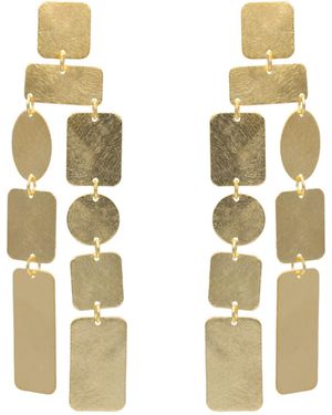 Marcia Moran Vera Earrings - Metallic