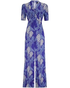 Pretty Eccentric Alana Jumpsuit - Blue