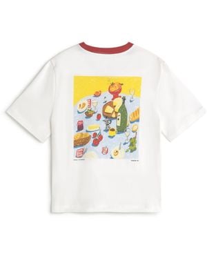 Thinking Mu Costumbres Zowie T-Shirt - White