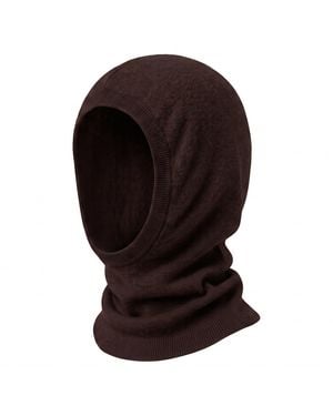 Fiora Muse Cashmere Balaclava Hood - Brown