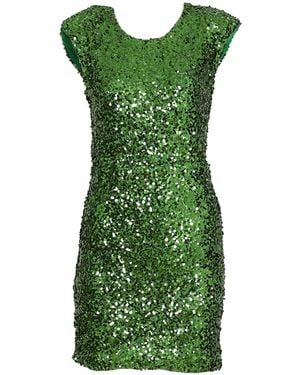 SOHUMAN Divin Mini Dress - Green