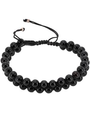 Ebru Jewelry Onyx Self Control Bracelet - Black