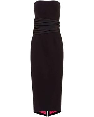 Tia Dorraine Closer To Love Midi Dress With Detachable Satin Belt - Blue