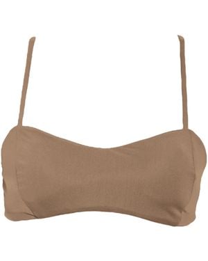 Rêve De Rive Clea Pecan Bikini Top - Brown
