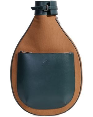 Jurgi Brand Canvas & Leather Tennis Racket Backpack - Blue
