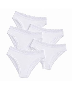 Bumboo London Five-Pack Bikini - White