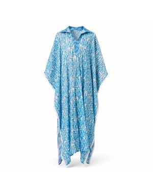 Casa Atelier by Ferdinando Fusco Poseidon Cover Up - Blue