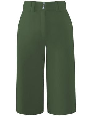 Vestiaire d'un Oiseau Libre Khaki Cashmere Trousers - Green
