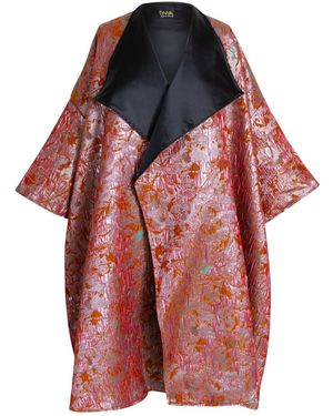 Byvinnik Reversible Opera Coat - Red