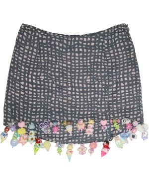 28Natelier Candy Skirt - Gray