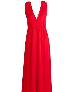 SOHUMAN Abilg Sustainable Maxi Dress - Red