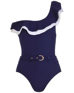 Lula-Ru Amalfi Swimsuit - Blue