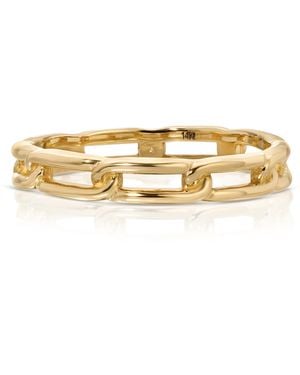 Maya Brenner Link Ring - Metallic