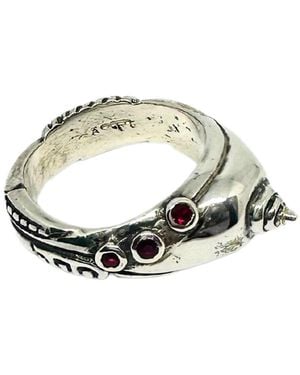Tg-Jewellery by Tamara Gervasio Candela Ruby Ring - Metallic