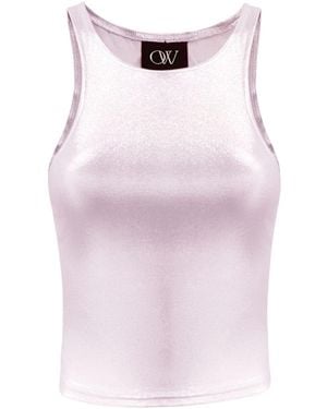 OW Collection Nina Sleeveless Top - Pink