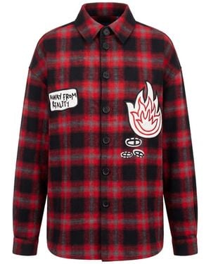 King Naked Away From Reality Check Shirt - Red