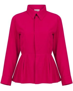 Mary Dickow Ida Blouse - Purple