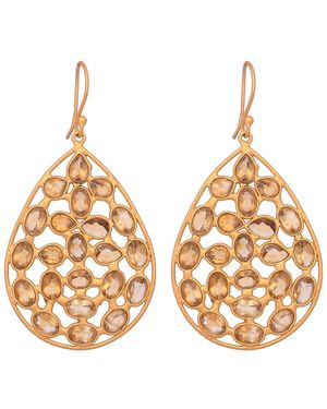 Opium Jewels Monsoon Jali Drops - Metallic