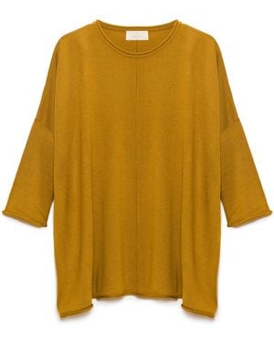 Peraluna Helion Loose Fit Knit Jumper - Yellow
