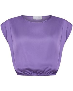 Roses Are Red Claire Top - Purple