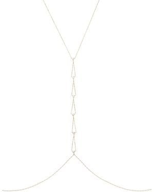 La Soula Jewelry Neutrals Atabey Body Chain - White