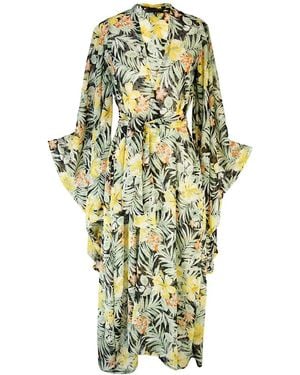 Jennafer Grace Serenity Patina Kimono - Metallic