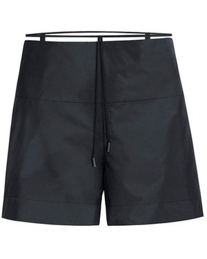 Audrey Vallens All-Gen Detached Tie Shorts - Black