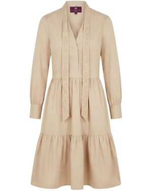 House of Kind Neutrals The Goddess Dress- Everyday & Work - Natural