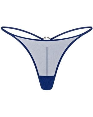 Zhilyova Midnight Dune G-String - Blue