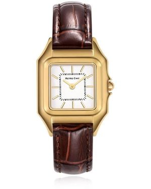 Retro Chic Loyal Watch - Metallic