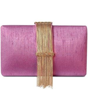 Simitri Old Rose Fringe - Purple