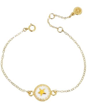POPORCELAIN Porcelain Star Charm Bracelet - Metallic